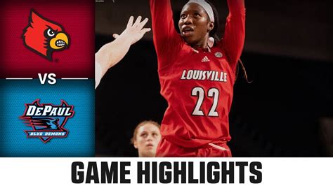 Louisville Vs Depaul Women S Basketball Highlights Youtube