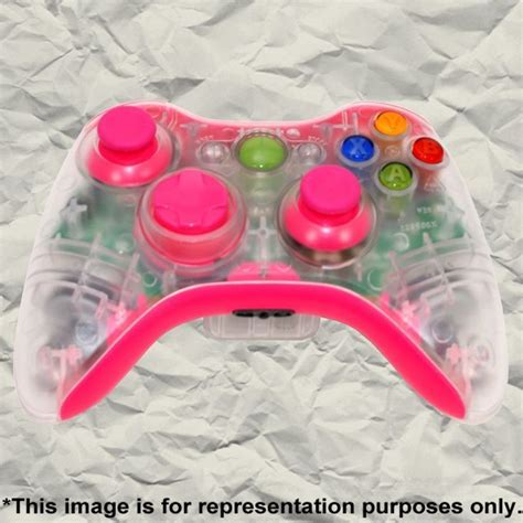 See Through Xbox 360 Controller Diygamer Xbox Xbox 360 Controller Playing Xbox