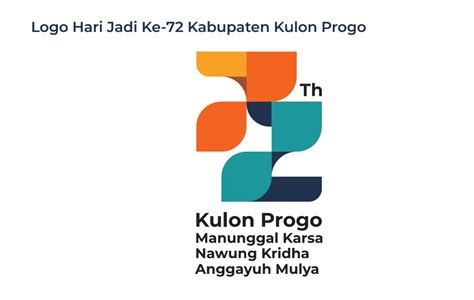 DIPERTAPA SE Bupati Kulon Progo Tentang Tema Dan Logo Hari Jadi Ke 72