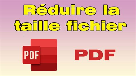 Comment R Duire La Taille D Un Fichier Pdf Trop Volumineux Youtube