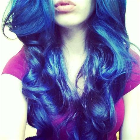 Splat Blue Envy Blue Hair Color Pinterest