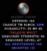 N St Sacred Targe 40 All Res 3 Sockets Topic D2jsp