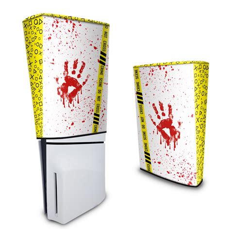 Capa Ps Slim Anti Poeira Cena De Crime Scene Pop Arte Skins