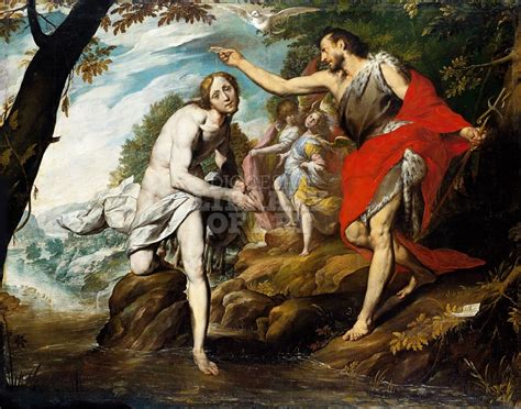 diocesan library  art baptism  christ