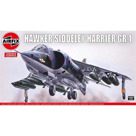 Flugzeugmodell Vintage Classics Hawker Siddeley Harrier Gr1 Airfix