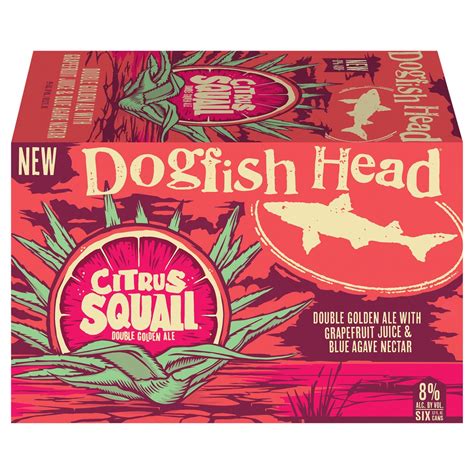 Dogfish Head Beer Citrus Squall Double Ipa 12 Fl Oz Can 6pk 6 Ct