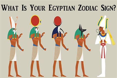 The 12 Egyptian God / Goddess Signs: Here Is What Your Egyptian Zodiac - Project Yourself