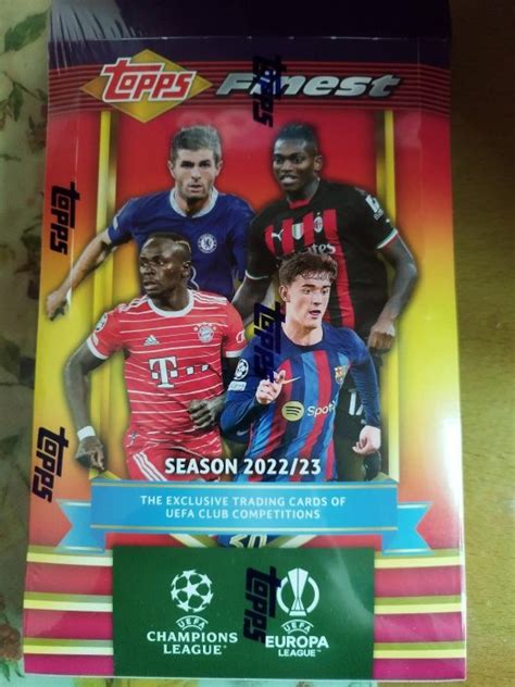 Topps Finest Flashbacks Uefa Club Hobby Box Yahoo