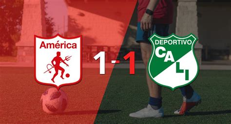 América De Cali Y Deportivo Cali Se Reparten Los Puntos Y Empatan 1 1