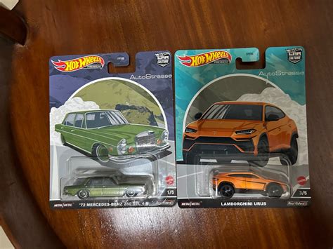 Hot Wheels Premium Auto Strasse Lamborghini Urus Mercedes Benz