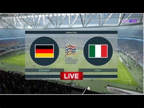 Spiel Deutschland Gegen Italien Europ Ische Nationenliga Fu Ball