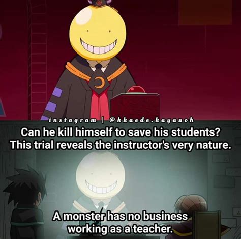 Koro Sensei Is Definitely The Best Teacher Pinkbloom Photo