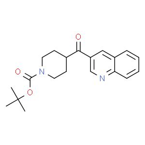 4 Quinoline 3 Carbonyl Piperidine 1 Carboxylic Acid Tert Butyl Ester