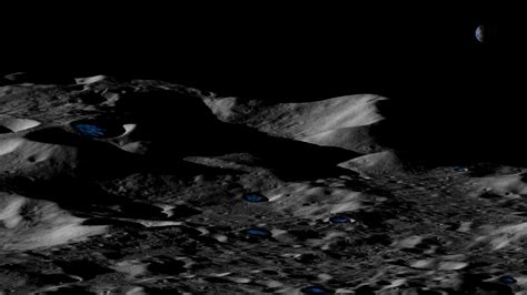 Shallow Craters on Moon and Mercury May Hide Thick Slabs of Water Ice ...