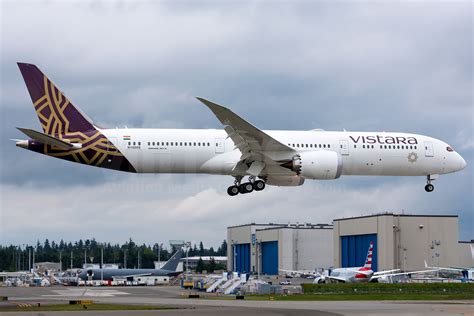 Vistara Boeing 787 9 Dreamliner N1008S V1images Aviation Media