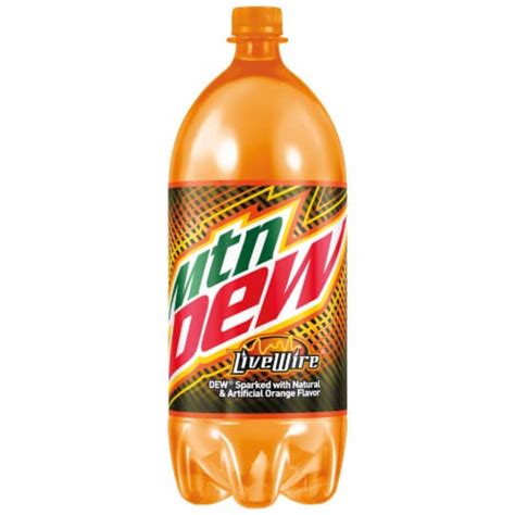 Mountain Dew® Live Wire® Orange Soda, 2 L - Ralphs