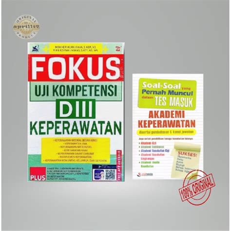 Jual BUKU FOKUS UJI KOMPETENSI DIII KEPERAWATAN SOAL SOAL YANG PERNAH