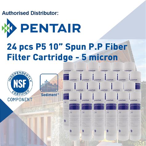 PENTAIR PENTEK P Series P5 Spun Bonded PP Water Filter Replacement