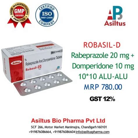 Rabeprazole Domperidone Capsule At Best Price In Chandigarh By Asiltus