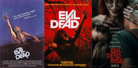 Original Evil Dead Movie Poster