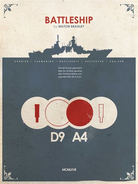 Battleship Game Art Print by Mark Lange - Fy