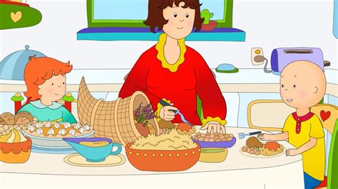 Caillou Celebrates Thanksgiving Caillous New Adventures Season 1