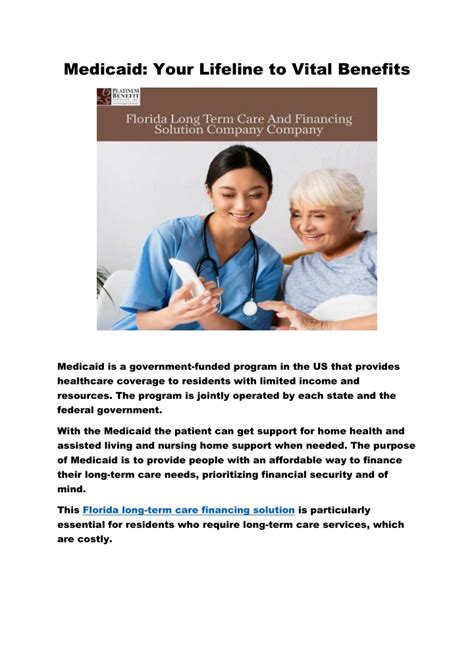 Ppt Florida Long Term Care And Financing Solution Company For