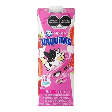 Malteada De Fresa Alpura Vaquita Lt Balu