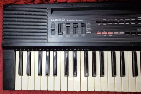 Vintage Casio Casiotone Ct Pulse Code Modulation Keyboard Midi