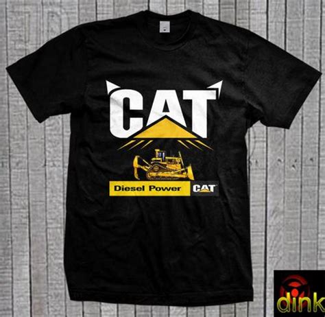 Dinomarket Pasardino™ Kaos Cat Caterpillar Diesel Power T Shirt Kode