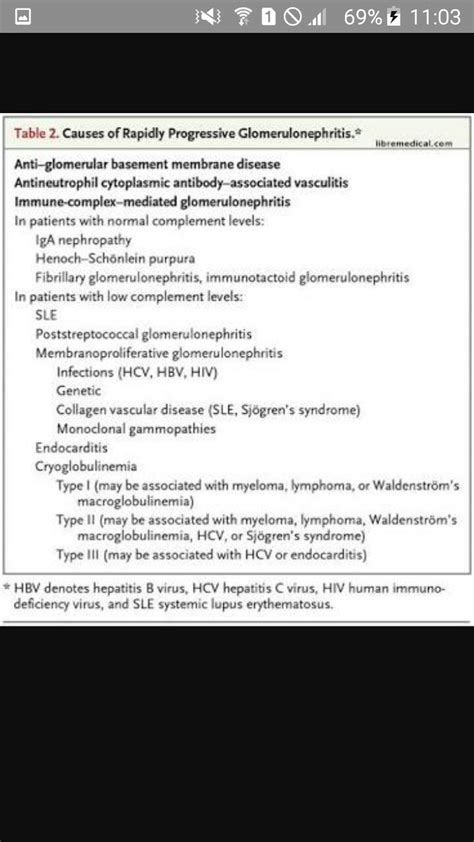 Rpgn classification | Basement membrane, Vascular, Membrane