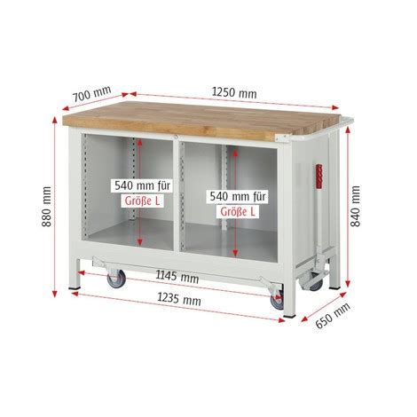 Rau Tabli S Rie Avec Rouleur Abaissable Double Caisson Sous