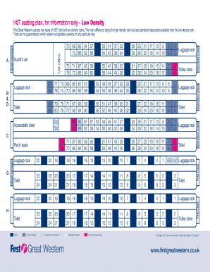 10+ Gwr seating plan 2019