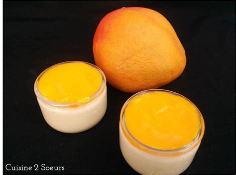 Cuisine Soeurs Mousse De Coco Au Coulis De Mangue Tour En Cuisine