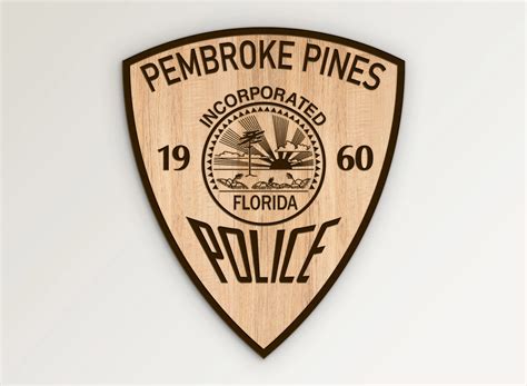 Pembroke Pines Florida Police Patch SVG Vector Files | Vector911