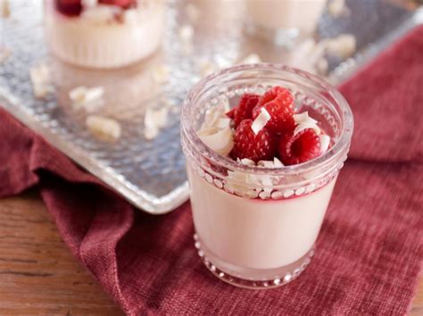 White Chocolate Panna Cotta With Raspberry Sauce Recipe Laura Vitale