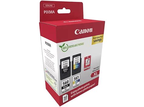 Canon PG 560XL CL 561XL Tintapatron Photo Value Pack 3712C008