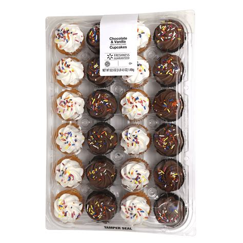 Freshness Guaranteed Chocolate and Vanilla Cupcakes, 52.5 oz, 24 Count