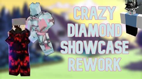 Crazy Diamond Showcase Rework SFX Your Bizarre Adventure ROBLOX