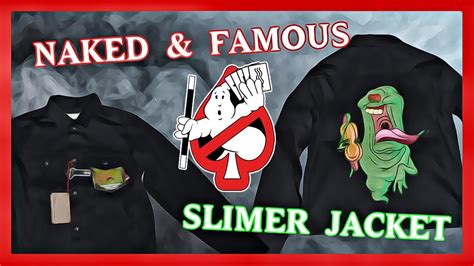 Ghostbusters Naked Famous Slimer Denim Jacket Review Unbagging