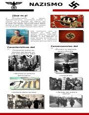 Infografia Nazismo Docx Nazismo Qu Es El Nazismo