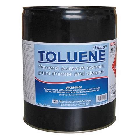 Liquid Toluene Solvent Chemical Grade Standard Bio Tech Grade For