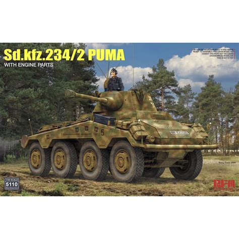 RFM Maquette Militaire Sd Kfz 234 2 Puma 1 35 5110