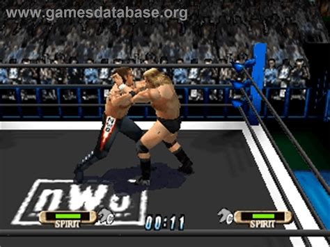 WCW Vs NWO World Tour Nintendo N64 Artwork In Game