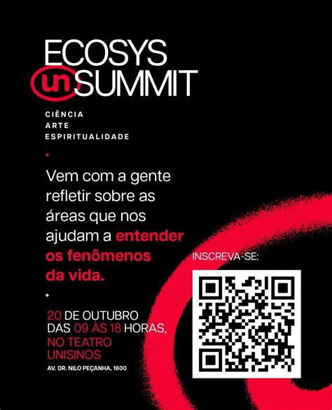 Teatro Unisinos Recebe O Ecosys Un Summit Tecnosinos