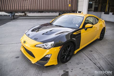 2013 2020 Scion Frs Ts Style Carbon Fiber Hood Toyota 86 Subaru Brz