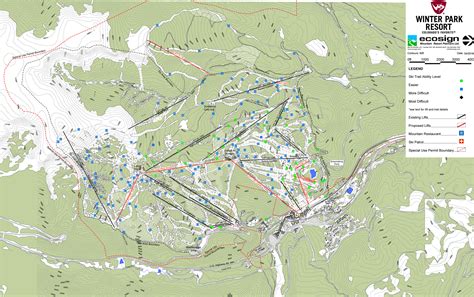 Winter Park Resort Parking Map - VILLAGOO