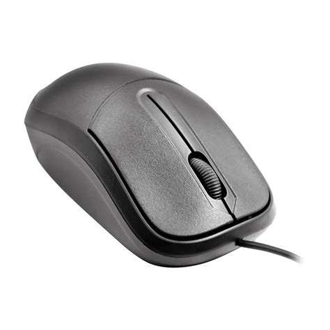 Mouse Óptico Preto Simples Usb 1 15m 1000dpi C3 Tech Escritório Barato