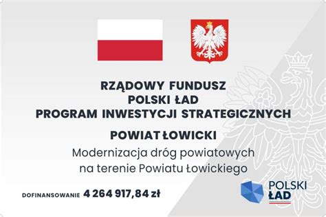 Rządowy Fundusz Polski Ład powiat łowicki