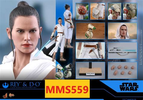 全新未開現貨 Hottoys Hot toys Starwars Star Wars Rey D O Set 星球大戰 Mms Mms 興趣及遊戲 玩具 遊戲類